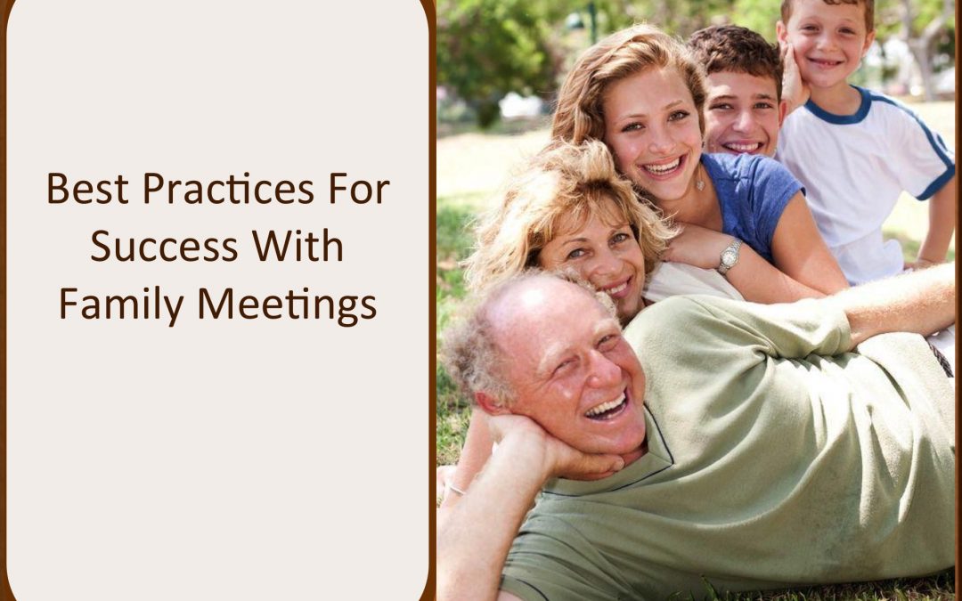 Best Practices For Success With Family Meetings – CFP Approved Course